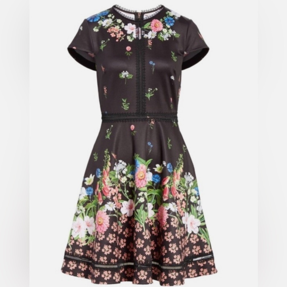 New Daissie Florence Trim Skater Ted Baker London  Dress